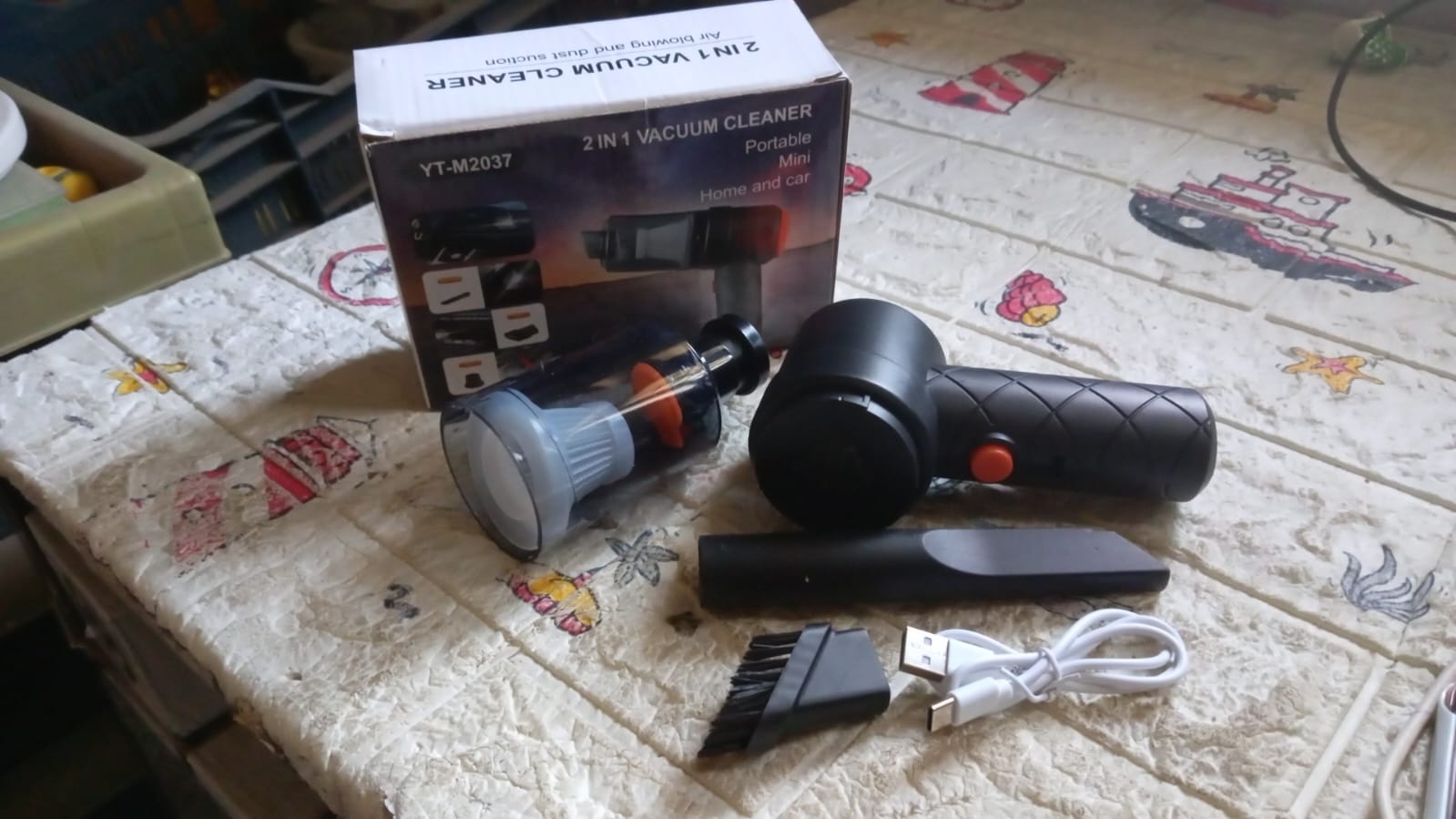 Vacuum Cleaner Dust Collection 2 in 1 Car Vacuum Cleaner High-Power Handheld Wireless Vacuum Cleaner Home Car Dual-use Portable USB Rechargeable Mini Car Vacuum for Vehicle, Home and Offic Vacuum Cleaner Dust Collection 2 in 1 Car Vacuum Cleaner High-Power Handheld Wireless Vacuum Cleaner Home Car Dual-use Portable USB Rechargeable Mini Car Vacuum for Vehicle, Home and Offic